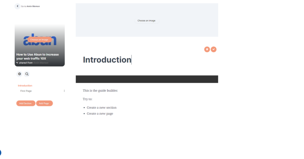 Start editing your content and add relevant images, videos and backlinks.