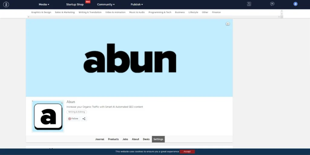Your startup profile is almost ready.