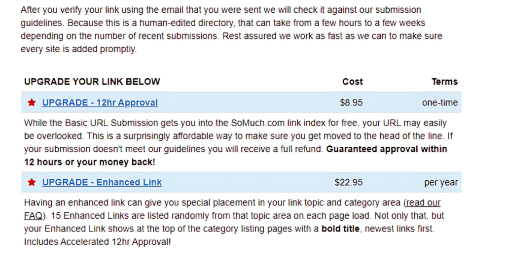SoMuch.com pricing.