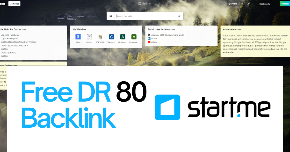 Featured image for start.me