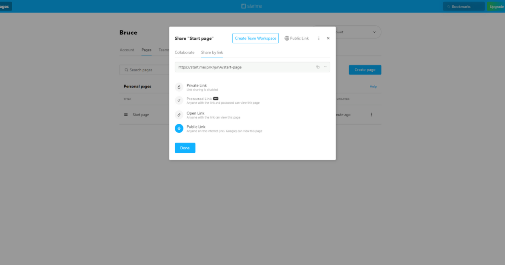 Your profile is now public 