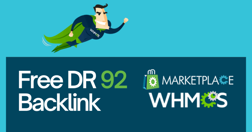 Free high-quality backlinks from whmcs.com.