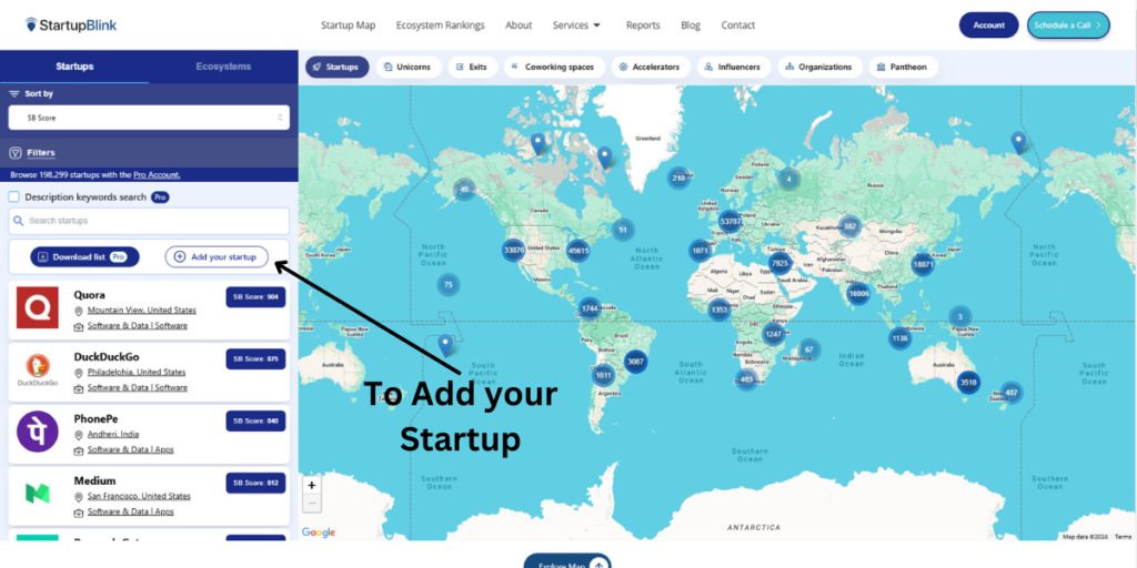 Add your startup to get a backlink for free from StartupBlink.