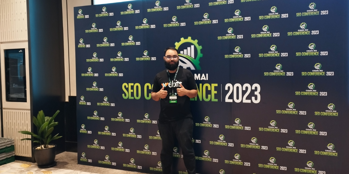 Shah Newaz Kabir at an SEO Expert Conference.