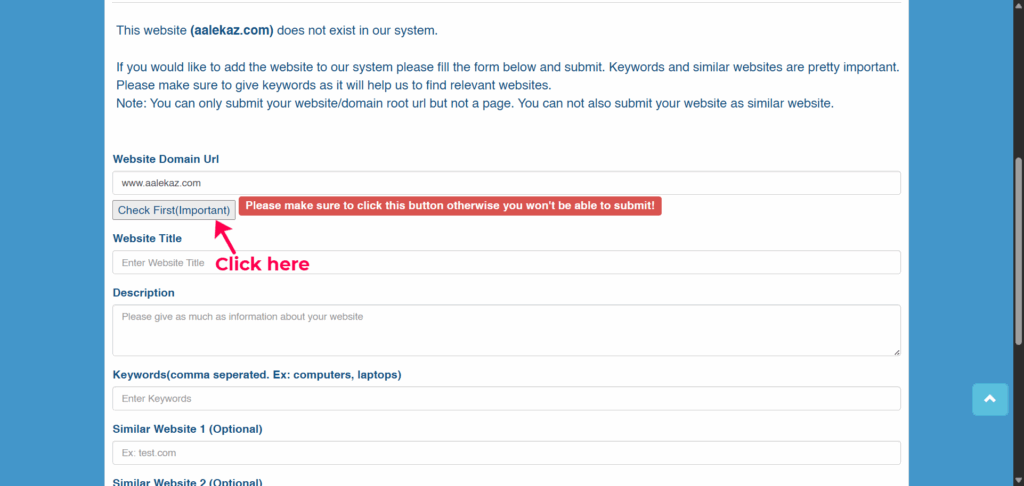 Step 3: Check the availability of your website URL on sitelike.org to gain free DR 71 backlink, AI Keyword Research, Backlink Directory, Auto‑publish Blog Article, Steal Competitor Keywords, Longtail Keyword Research, Guest Post Finder, Abun, Abun AI SEO, Seo tool, Free high quality backlinks, Ai content writer, AI SEO tool, ai blog writer, Startup submissions, Startup launch directories, seo content writing, Seo content creation, seo article writing, backlink building, How to Get High-Quality Backlinks for Free