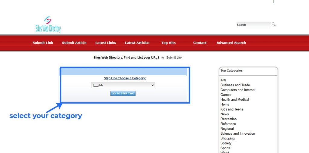 Step 2: select your category of your product on siteswebdirectory.com to gain free DR 59 backlink, AI Keyword Research, Backlink Directory, Auto‑publish Blog Article, Steal Competitor Keywords, Longtail Keyword Research, Guest Post Finder, Abun, Abun AI SEO, Seo tool, Free high quality backlinks, Ai content writer, AI SEO tool, ai blog writer, Startup submissions, Startup launch directories, seo content writing, Seo content creation, seo article writing, backlink building, How to Get High-Quality Backlinks for Free