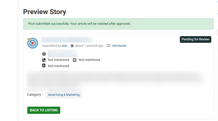 Step 4: preview your story on prbookmark.com to gain free DR 29 backlink, AI Keyword Research, Backlink Directory, Auto‑publish Blog Article, Steal Competitor Keywords, Longtail Keyword Research, Guest Post Finder, Abun, Abun AI SEO, Seo tool, Free high quality backlinks, Ai content writer, AI SEO tool, ai blog writer, Startup submissions, Startup launch directories, seo content writing, Seo content creation, seo article writing, backlink building, How to Get High-Quality Backlinks for Free
