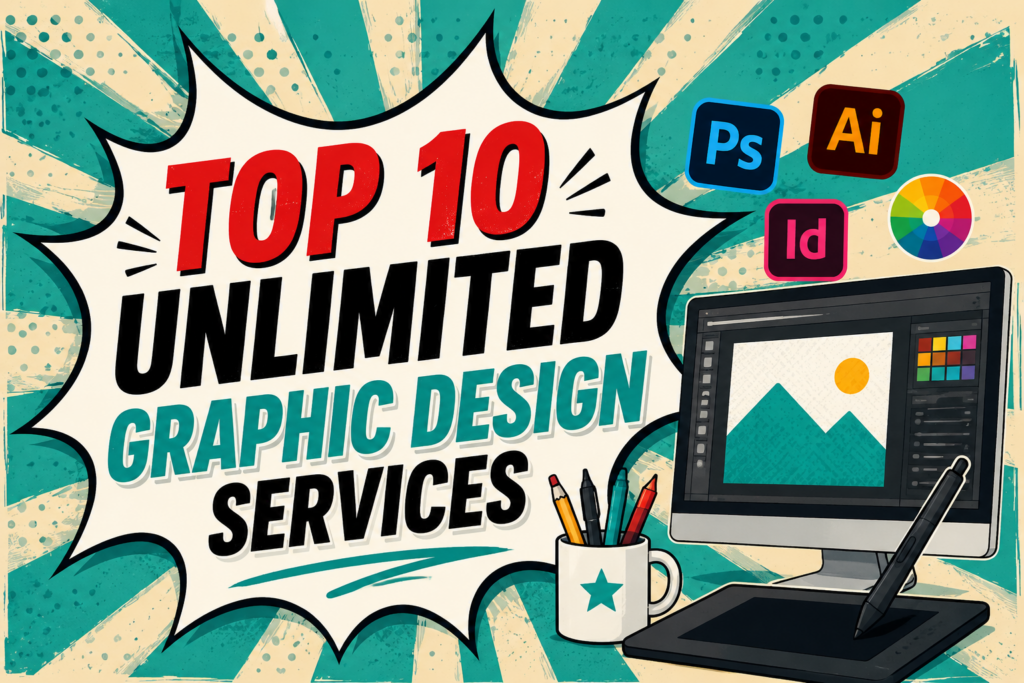 top 10 unlimited graphic design
